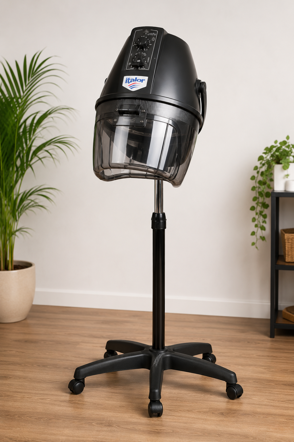 Secador de casco profesional Italor con pie